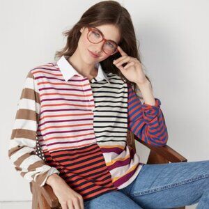 Kule Multi Striped Rugby Polo